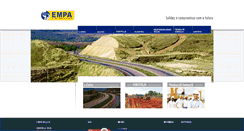 Desktop Screenshot of empa.com.br