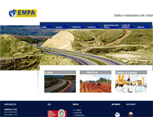 Tablet Screenshot of empa.com.br
